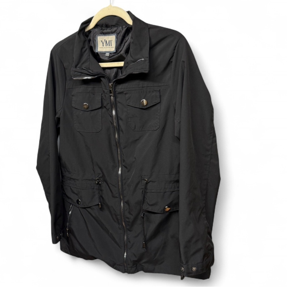 YMI Women's Black Field Jacket - Picture 7 of 8